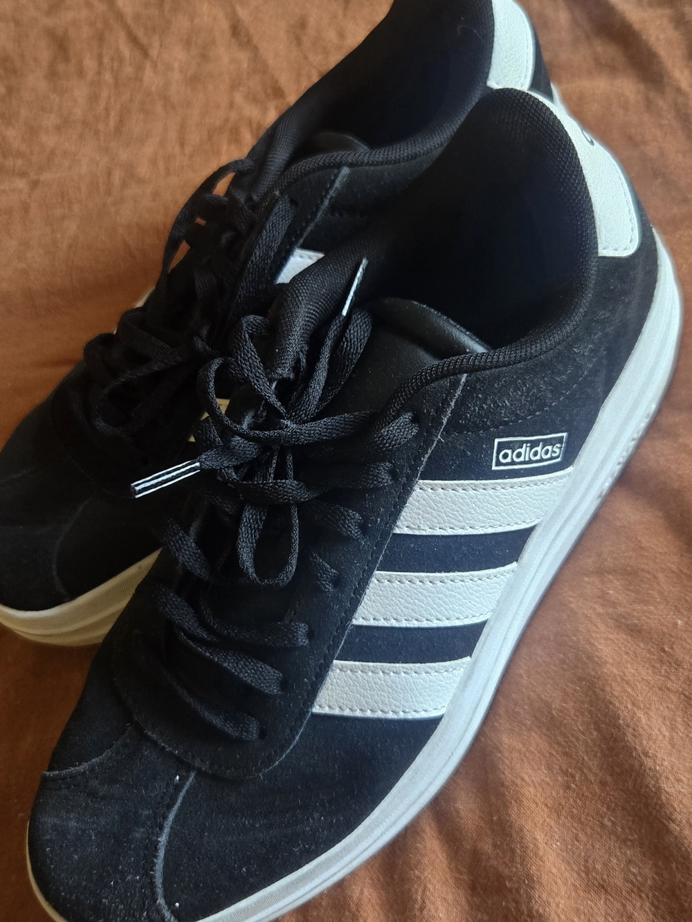 adidas Black/White VL Court Bold Trainers